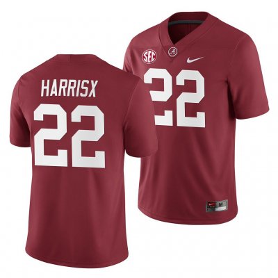 Men's Alabama Crimson Tide #22 Najee Harris Crimson 2019 NCAA Home Game College Football Jersey 2403FRQX8